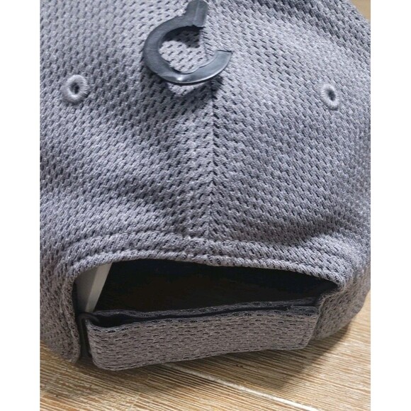 NEW 47 Brand Pittsburgh Penguins Mvp HAT Charcoal Adj Strap Cap NHL Hockey Gray - Picture 3 of 6